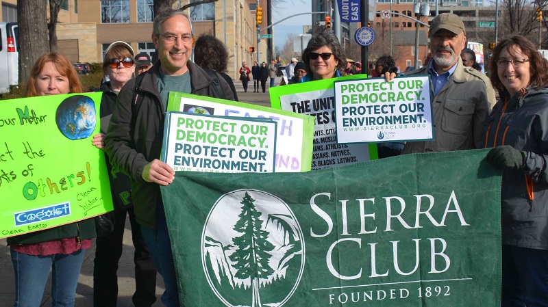 Sierrans at the HKonJ march