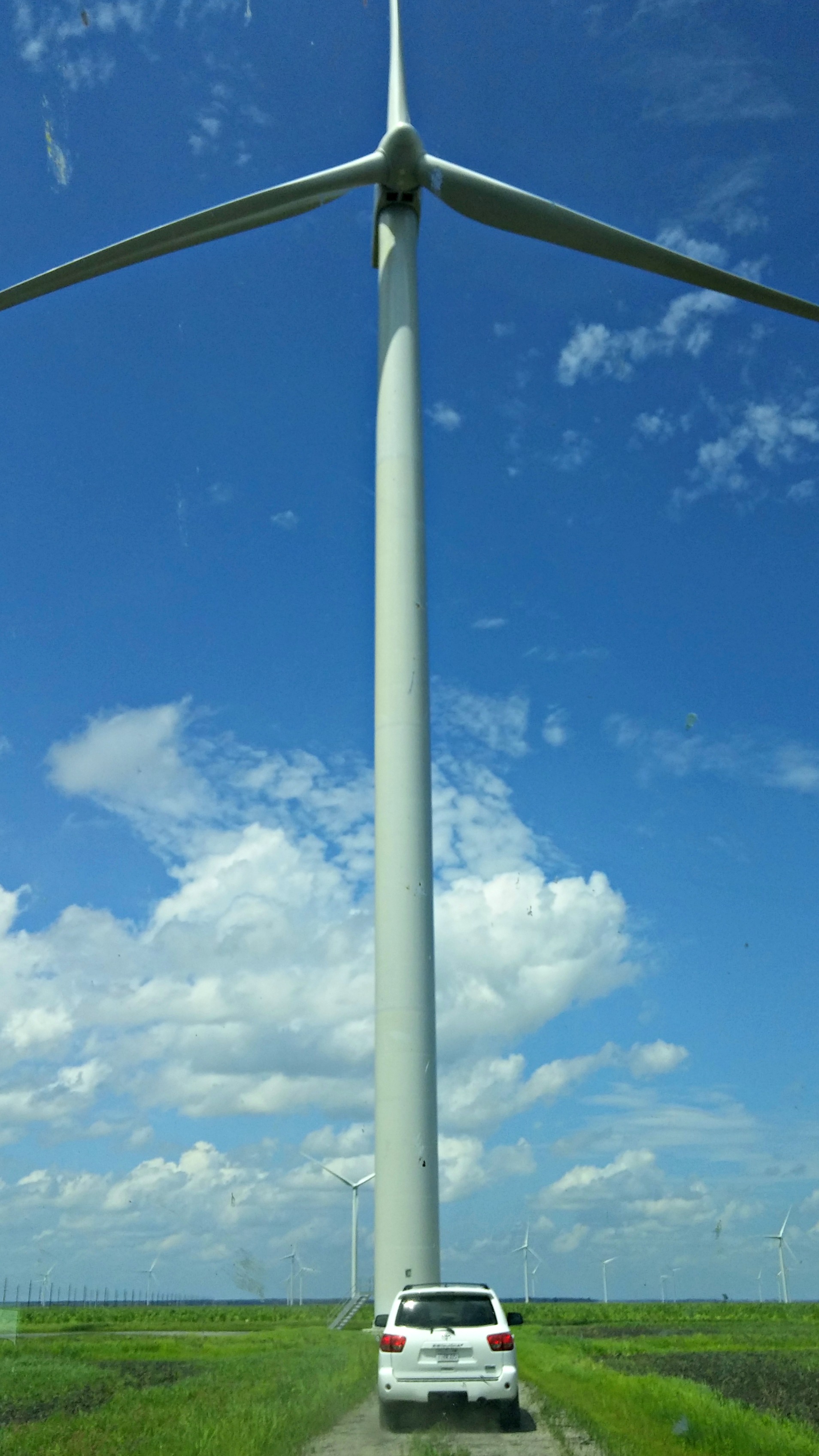 Wind turbine in northeastern NC