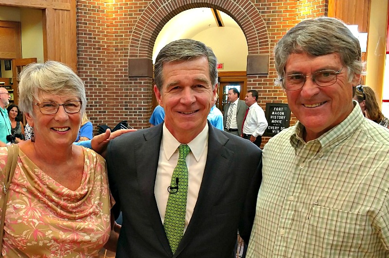 Penny Hooper, Roy Cooper and Michael Murdoch