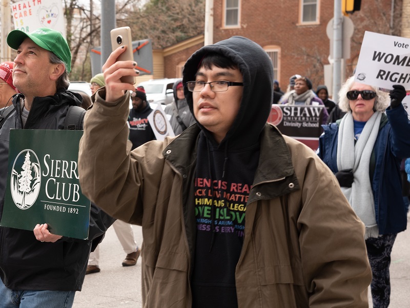 Sierrans at 2019 HKonJ march