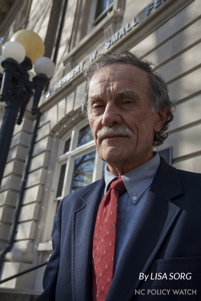 Portrait of Marvin Winstead by Lisa Sorg of NC Policy Watch