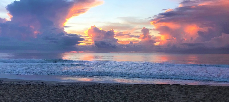 Wrightsville Beach view at sunrise
