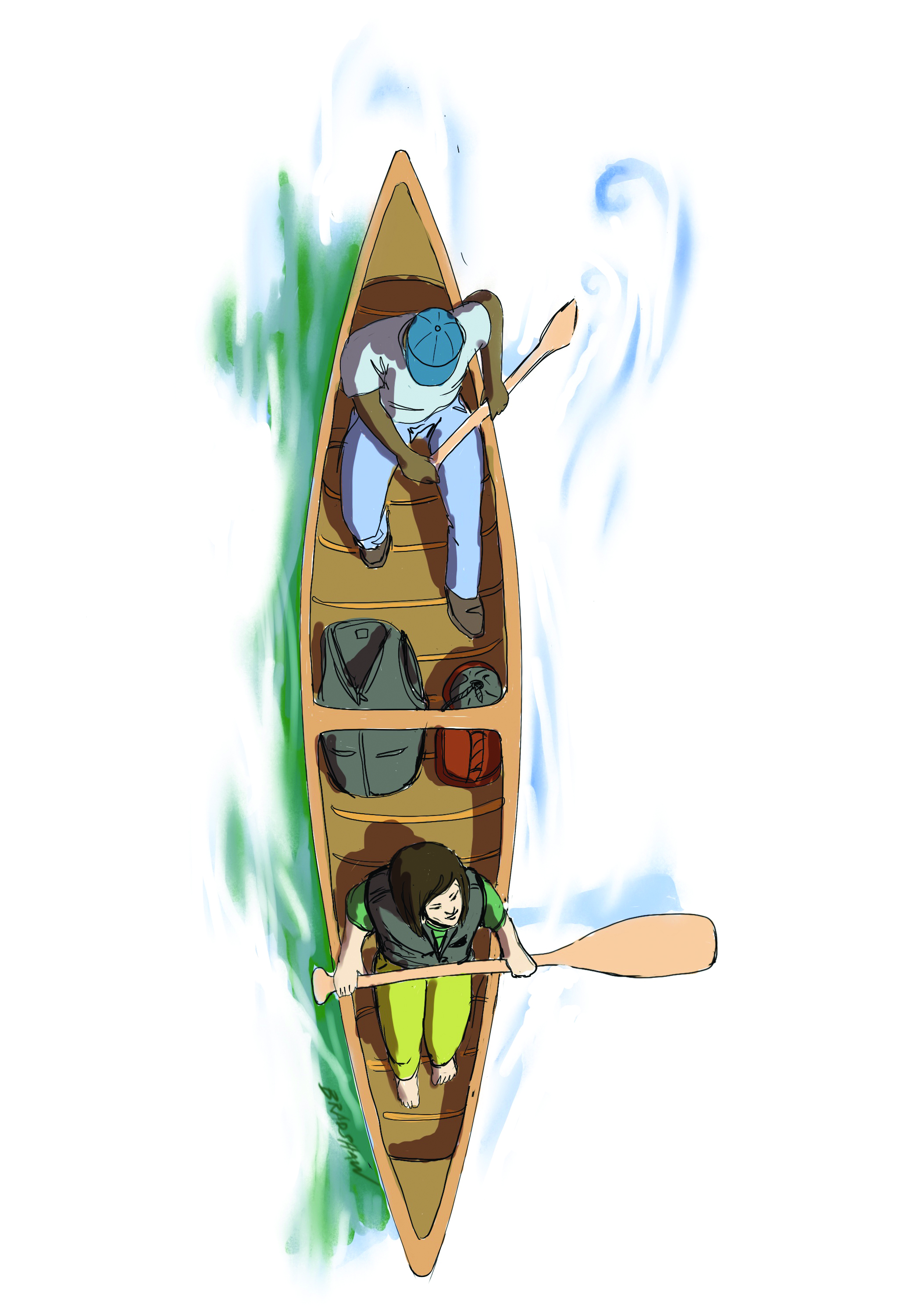 canoe graphic