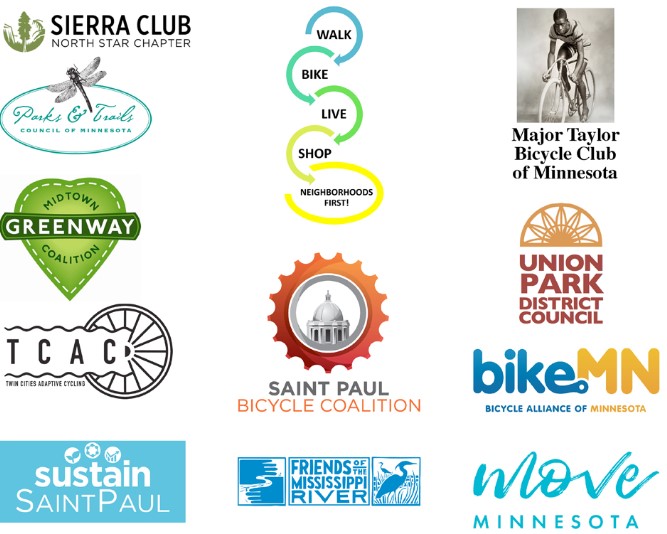 logos of the Ayd Mill Allies