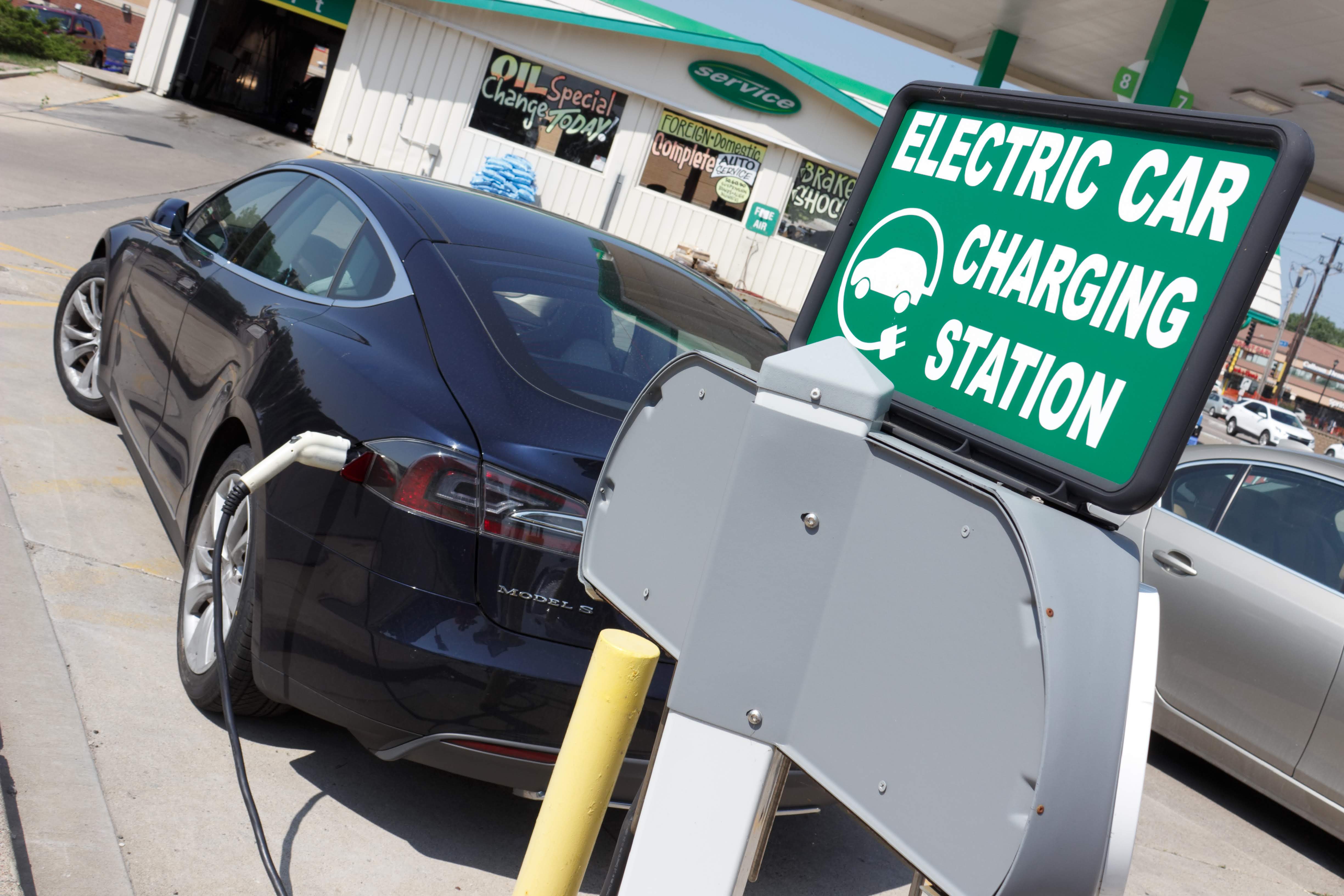 Electric Car Charging Station Electric Car Charging Station