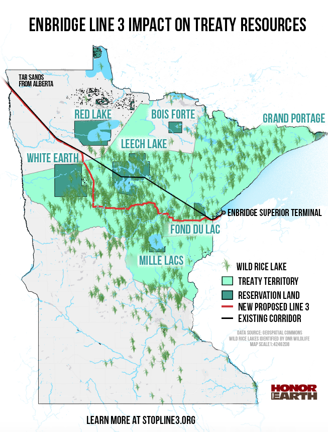 Enbridge Line 3 Impact on Treaty Resources