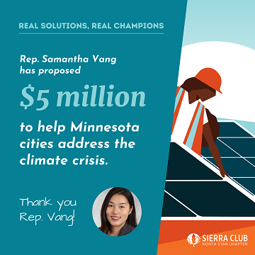 Real Solutions, Real Champions - Thank You, Rep. Vang