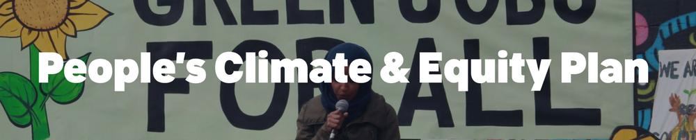 People's Climate & Equity Plan