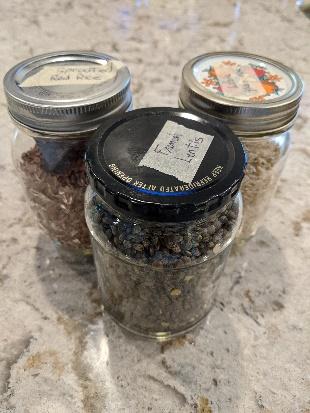 photo of re-usable grocery store glass jars