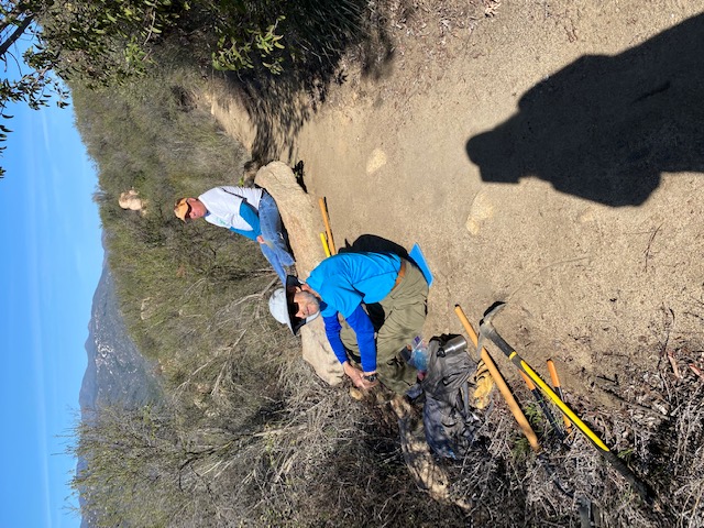Trail Maintenance in the San Mateo Canyon Wilderness