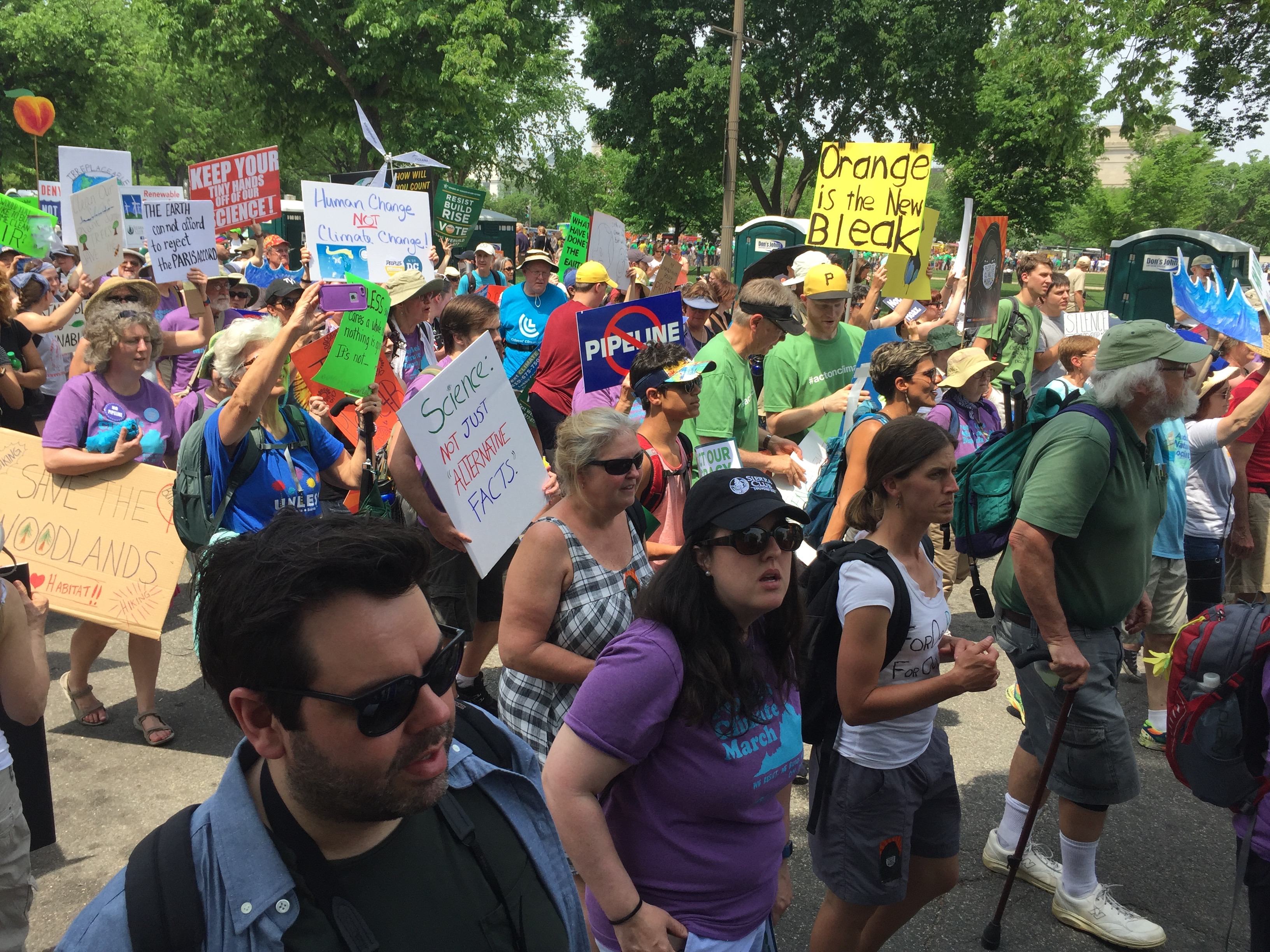 Crowd shot from the PCM in DC.