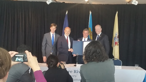 Governors of PA,NJ, and DE
