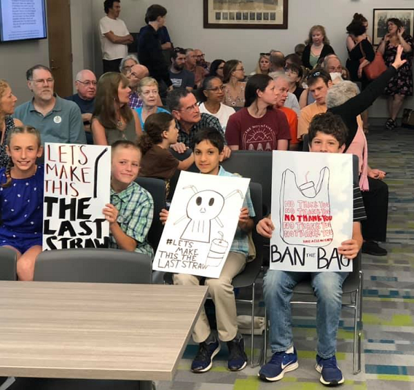 plastic bag and straw ban public hearing
