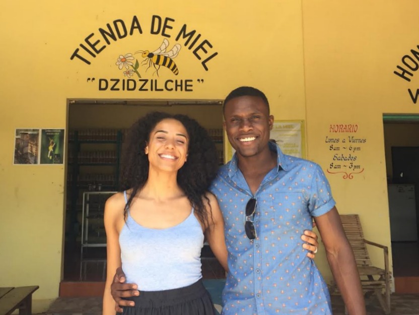 Chantal and her husband Mali