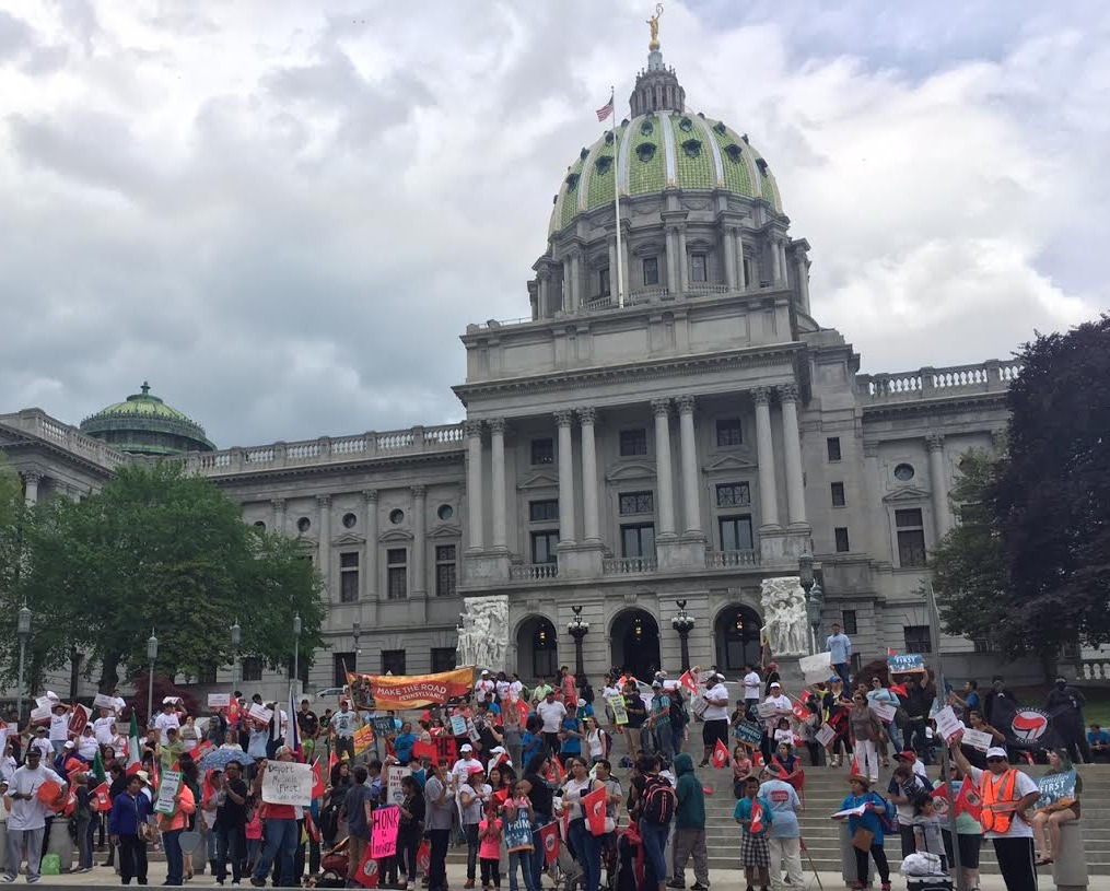 May Day Immigration Rally at the PA Capitol