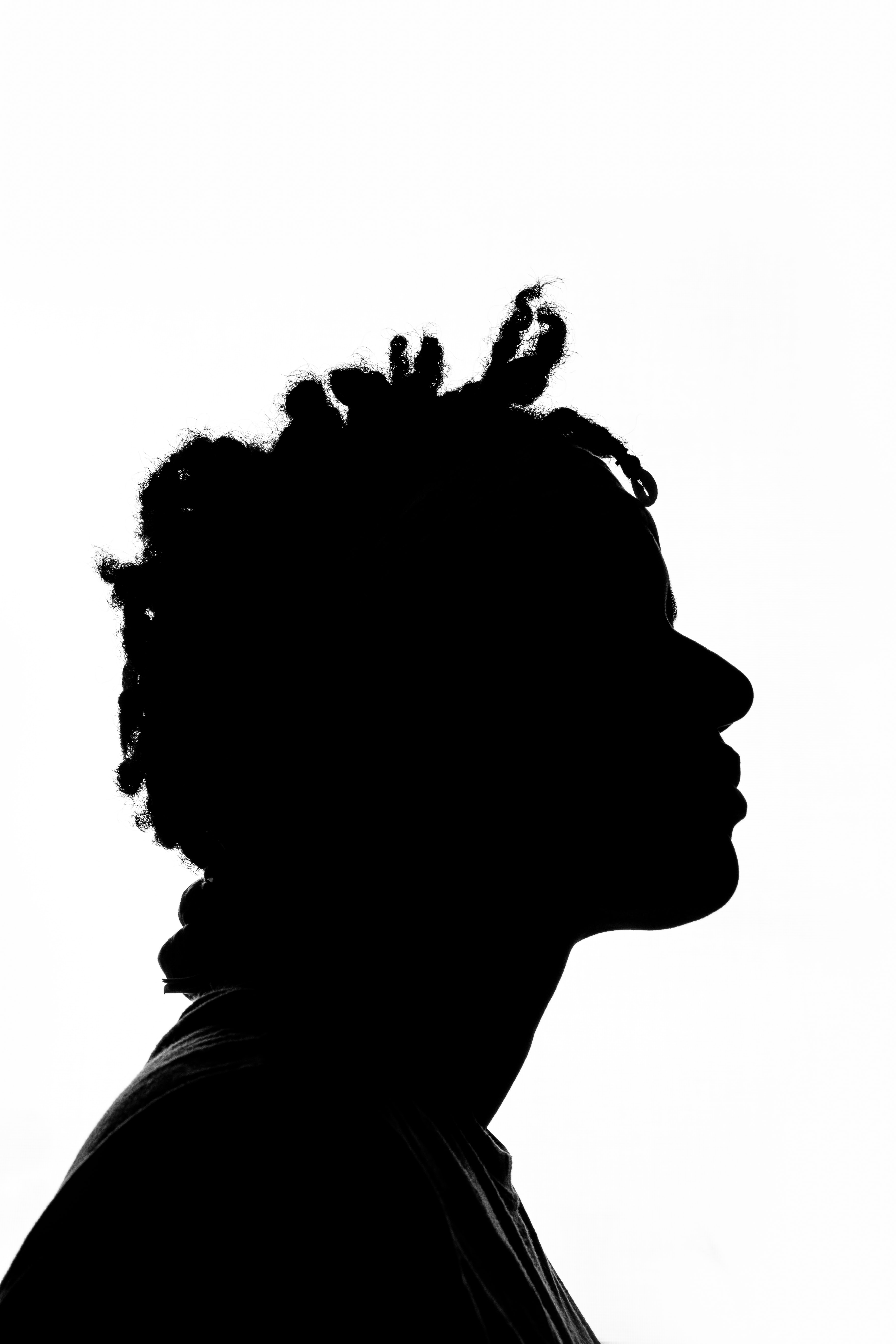 Silhouette of man