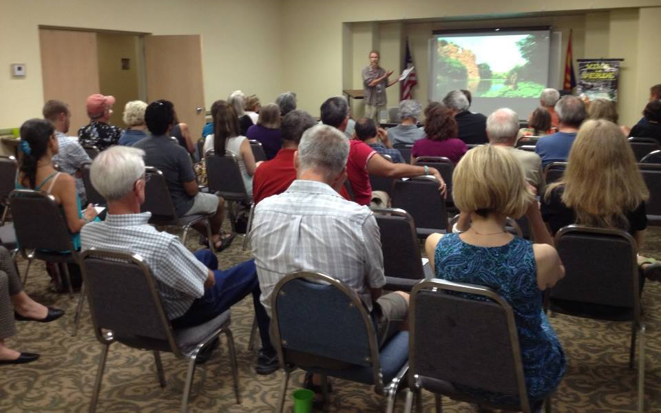 Come to one of our "Third Thursday" monthly Programs