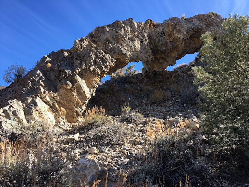 photo of limestone arch