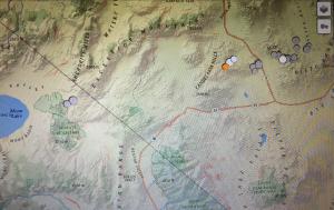 photo of USGS Earthquake map 12-12-20
