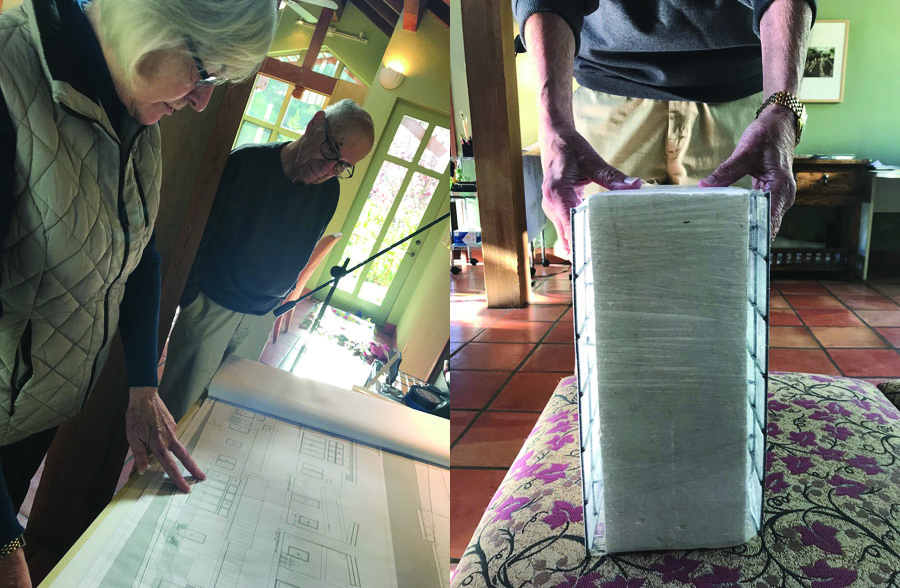 Plans and Tri-D building materials