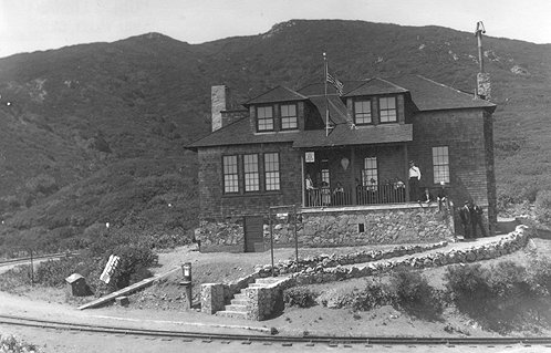 West Point Inn on Mt Tamalpais in the late 1930s.