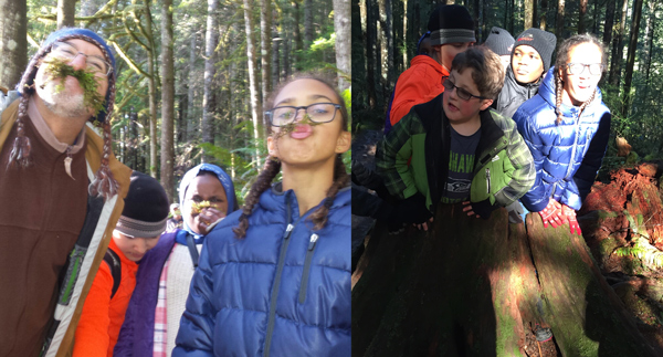 hiking with youth in Seattle