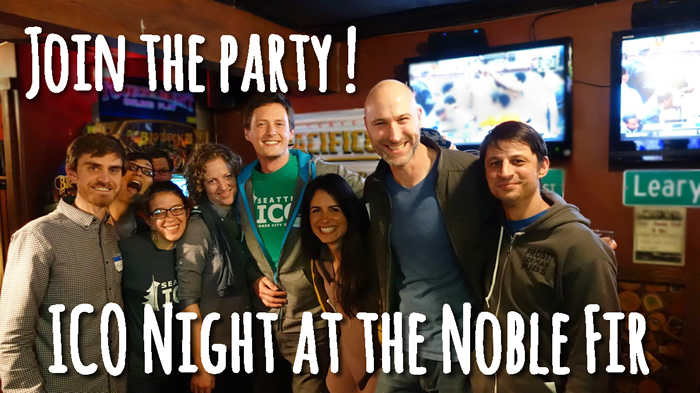 ICO Night at the Noble Fir