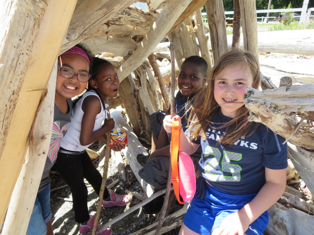 Kids on Vashon Island