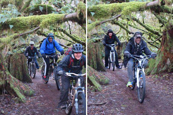 Mountain biking in Seattle