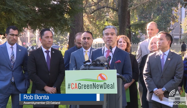 Green New Deal press conference