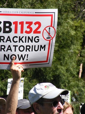 Fracking Rally Sign