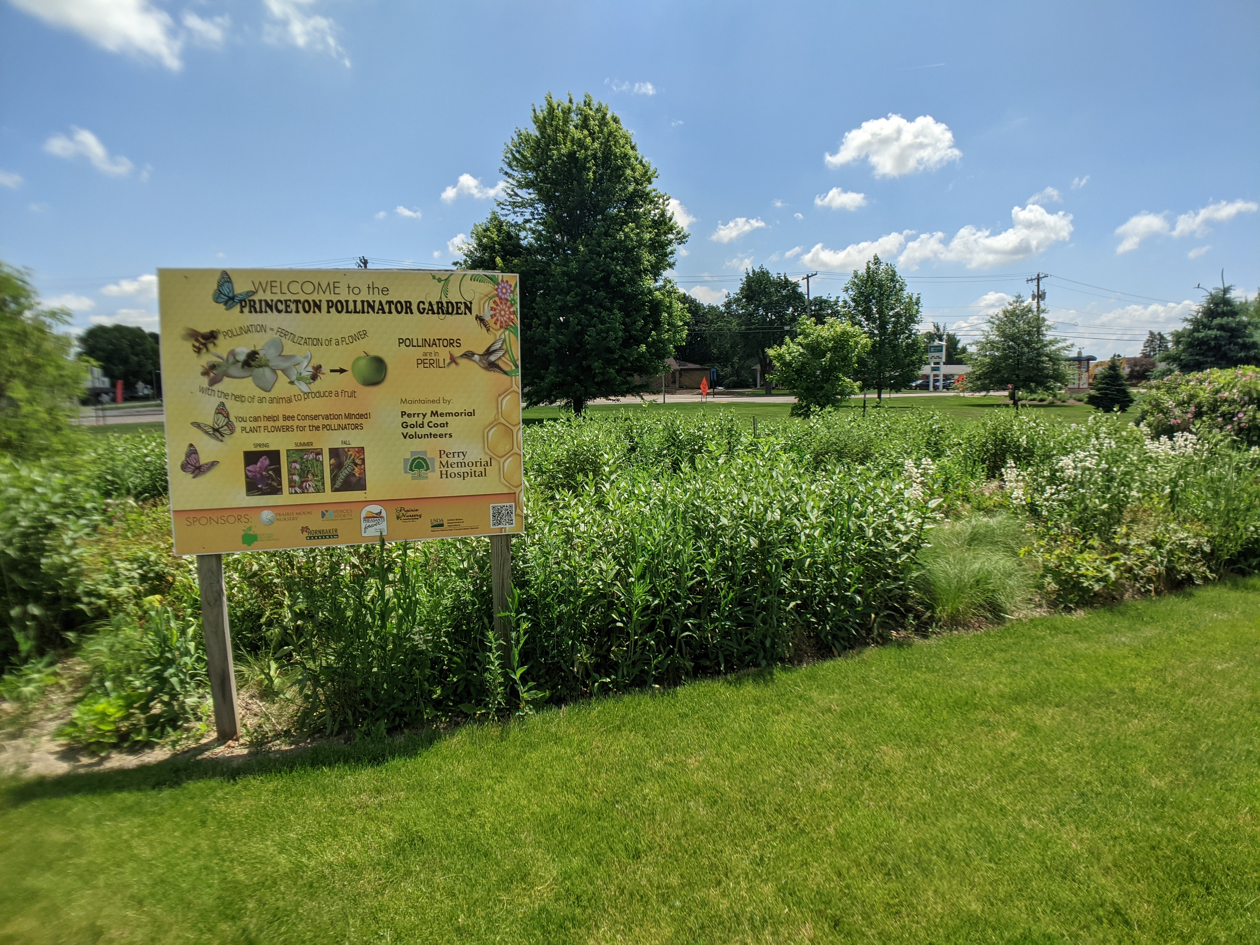 princeton garden sign