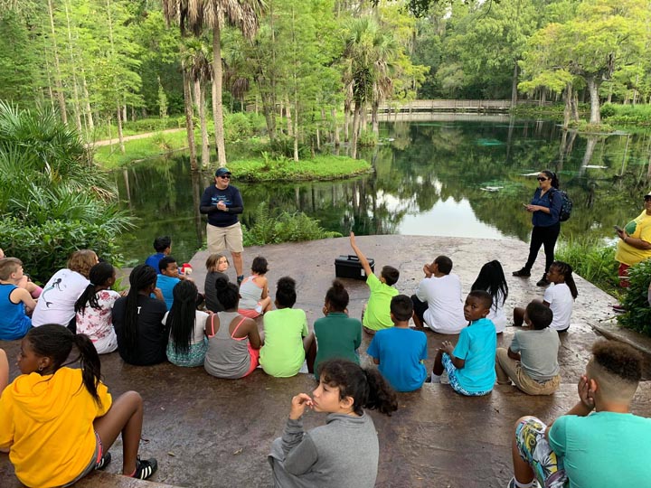 ICO kids introduced to Crystal Springs