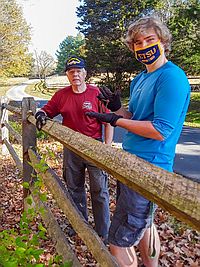 Don Davis and Jackson Hutchins