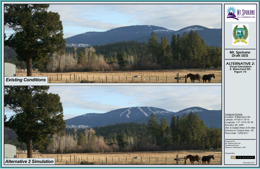 Existing Pristine Nature Area Vs Destructive Alternative 2