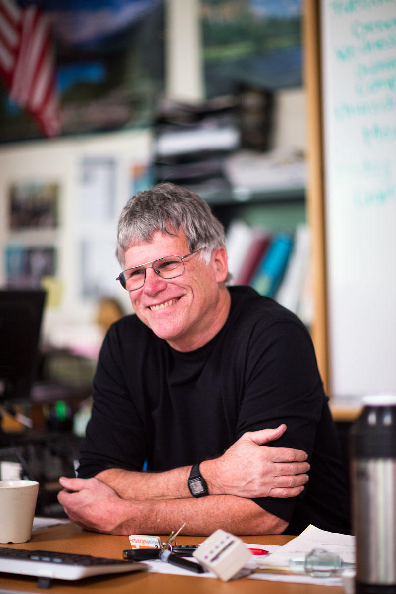 Mike Town (Photo Credit: Parker Miles Blohm / KNKX)