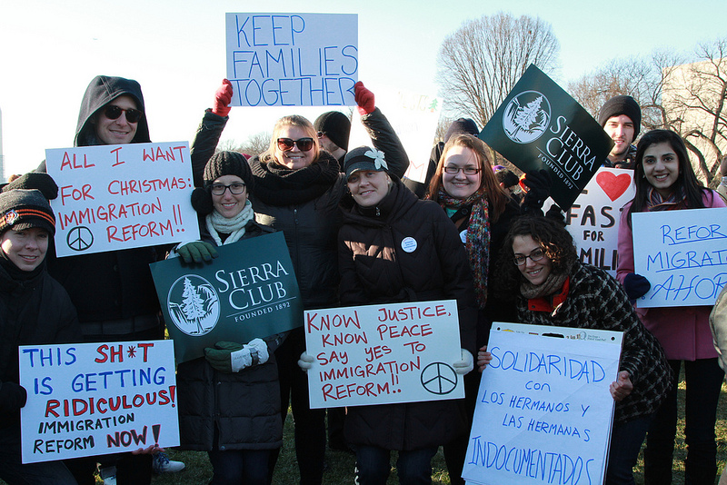 Sierra Club supporting immigrant workers' rights