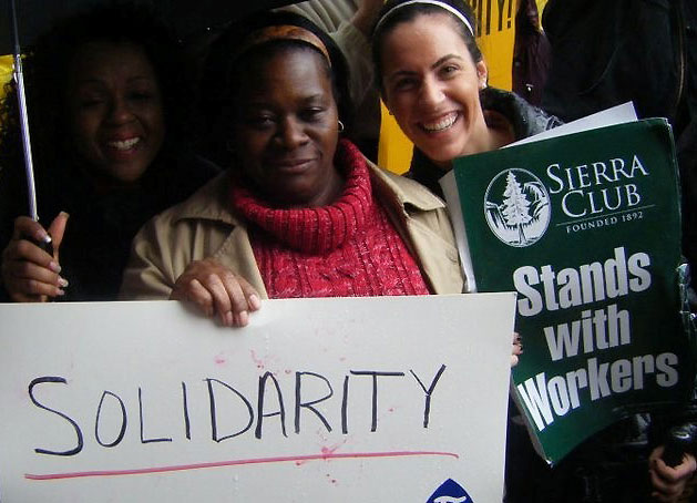 Sierra Club stands in solidarity with workers