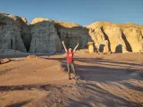 Woman at Grand Staircase-Escalante National Monument 