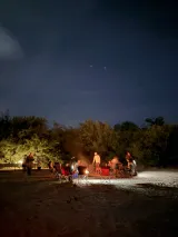 Camp on Quechan lands, Sierra Club event