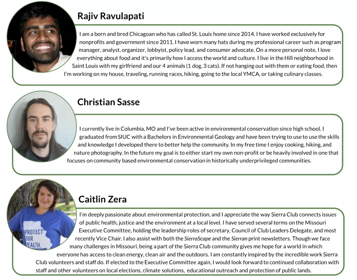 2022 ExCom Candidate Statements