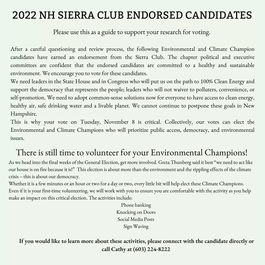 Welcome to the SH Endorsement Process