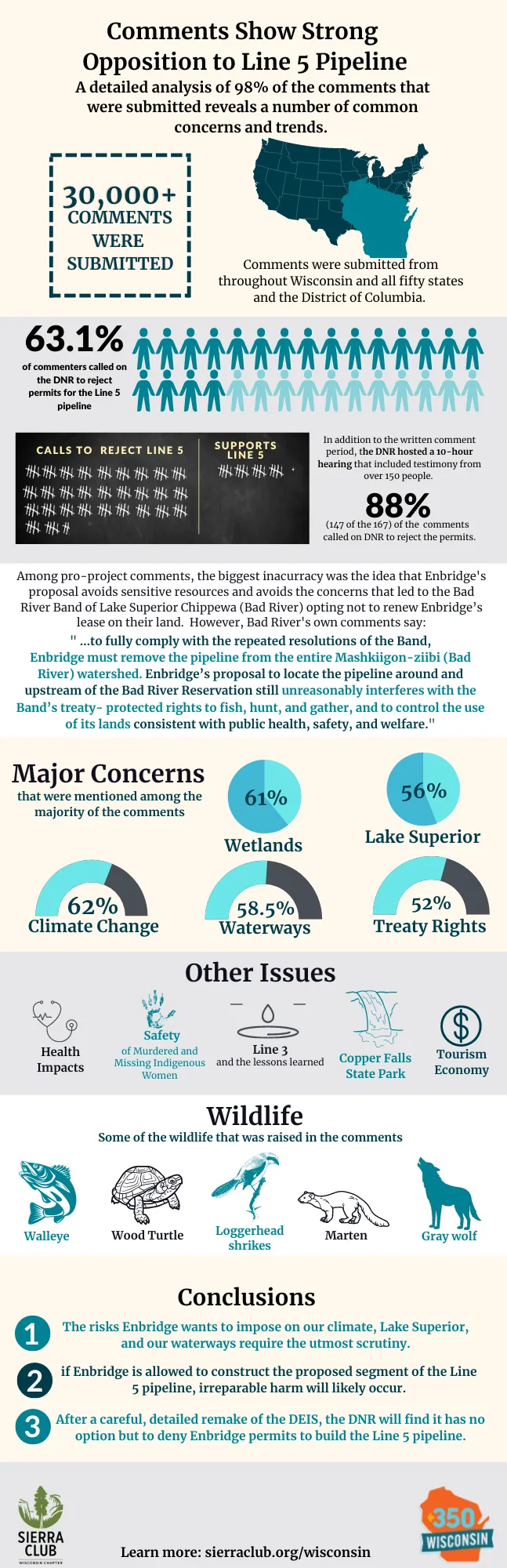 Line 5 Comment Analysis Infographic