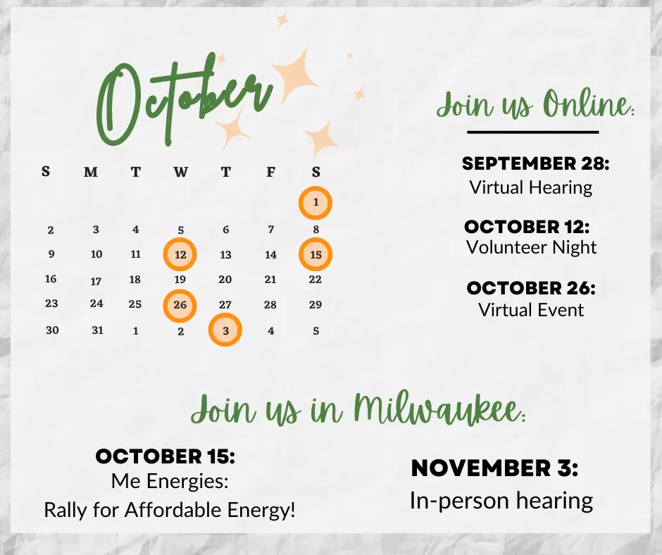 Rate Case Calendar