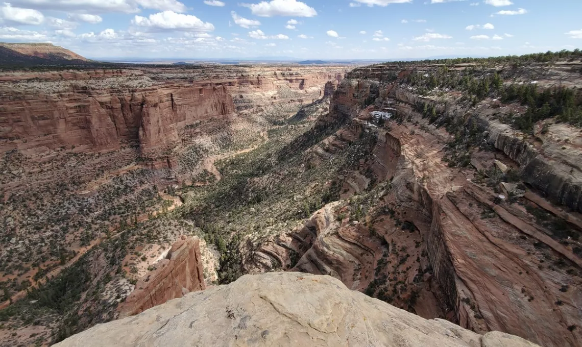 Looking downstream from Arch Canyon overlook