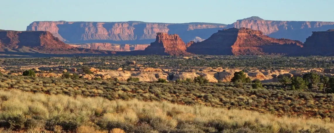 Looking northeast across White Canyon from UT hwy 95