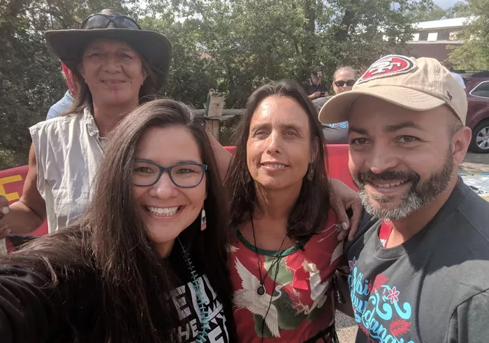 Bemidji - Nellis with Winona at Line 3 protest.jpg