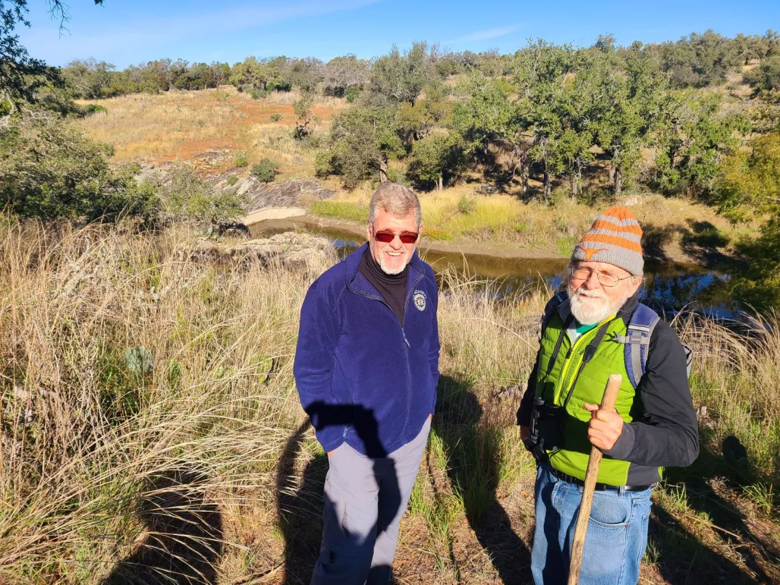 Dave Klar and Jerry Morrisey at Las Fogatas