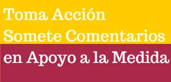 Toma Accion Somete Comentarios en Apyoy a la Medida