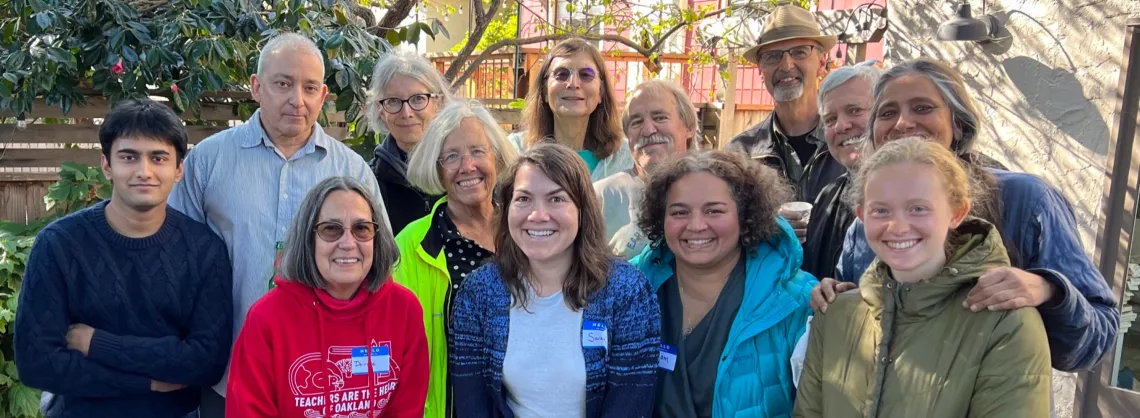 Spring 2022 gathering of the Climate Literacy Committee.